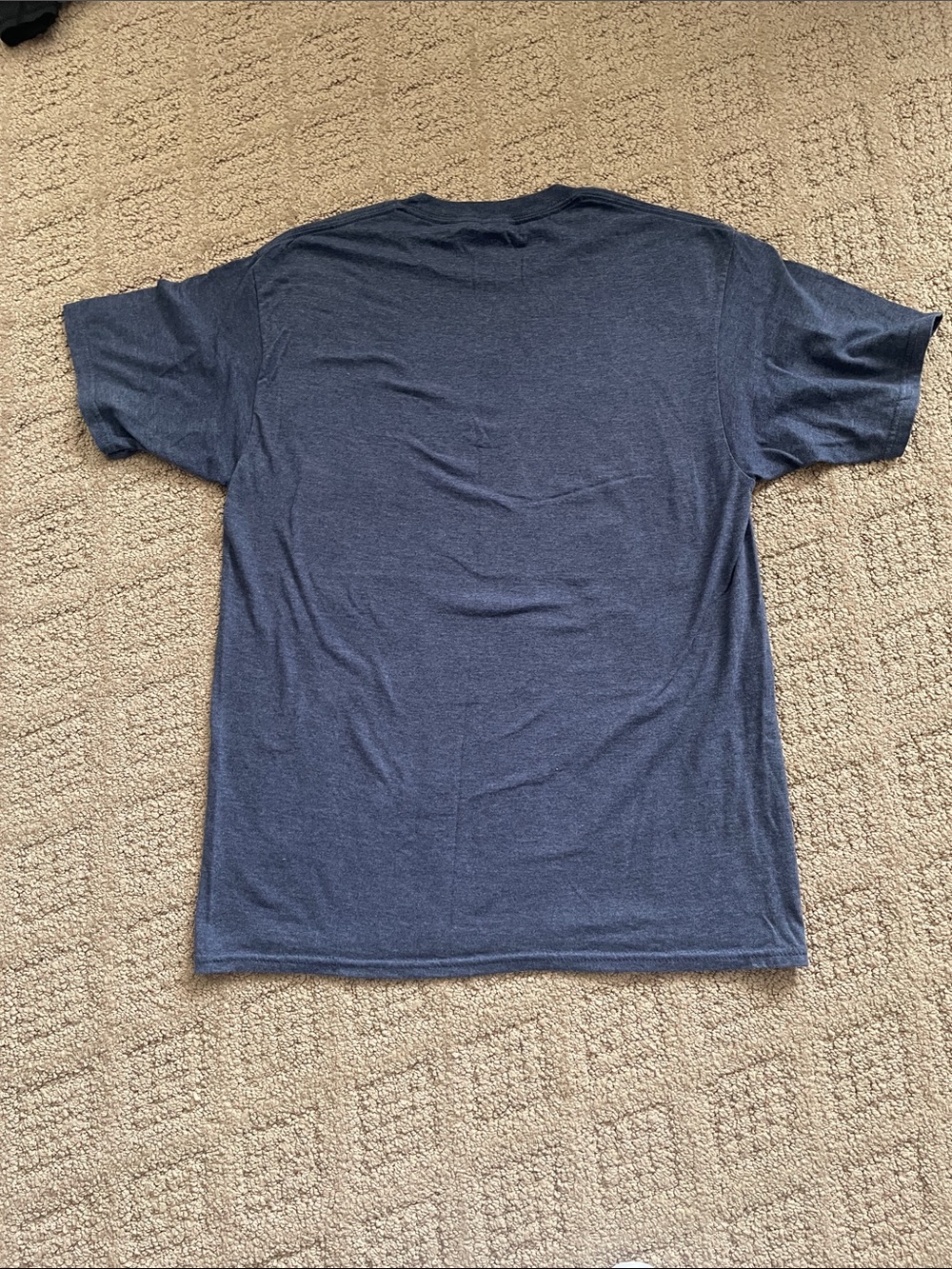 Port and Company Navy Blue Cancun Sunset Palm Tee - Picture 2 of 2